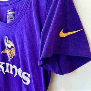 NIKE Short Sleeve Minnesota Vikings Shirt